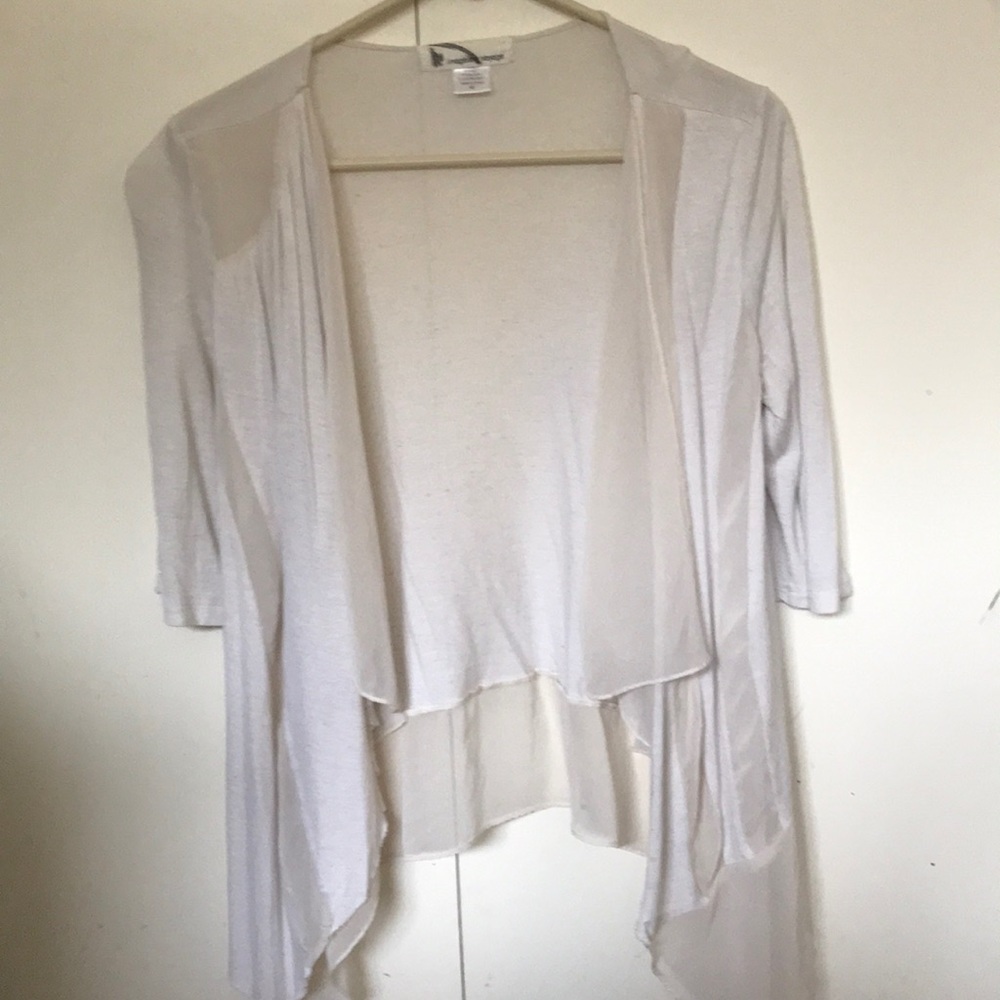 White Cardigan